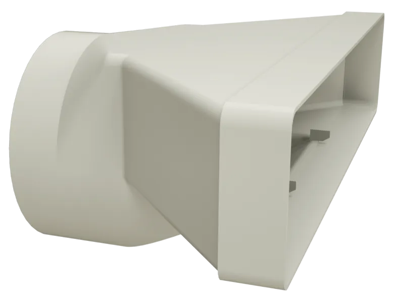 220×90 Rectangular to Round 200mm