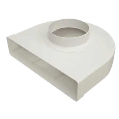 350×75 Rectangular to Round 200mm