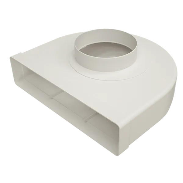 350×75 Rangehood Adapter 150mm