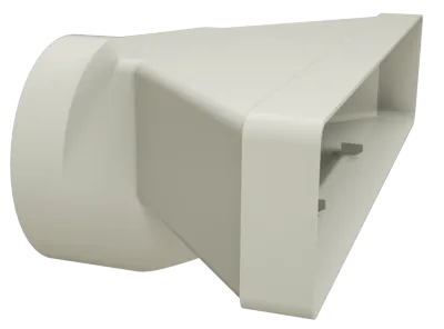 500×75 Rectangular to Round 200mm