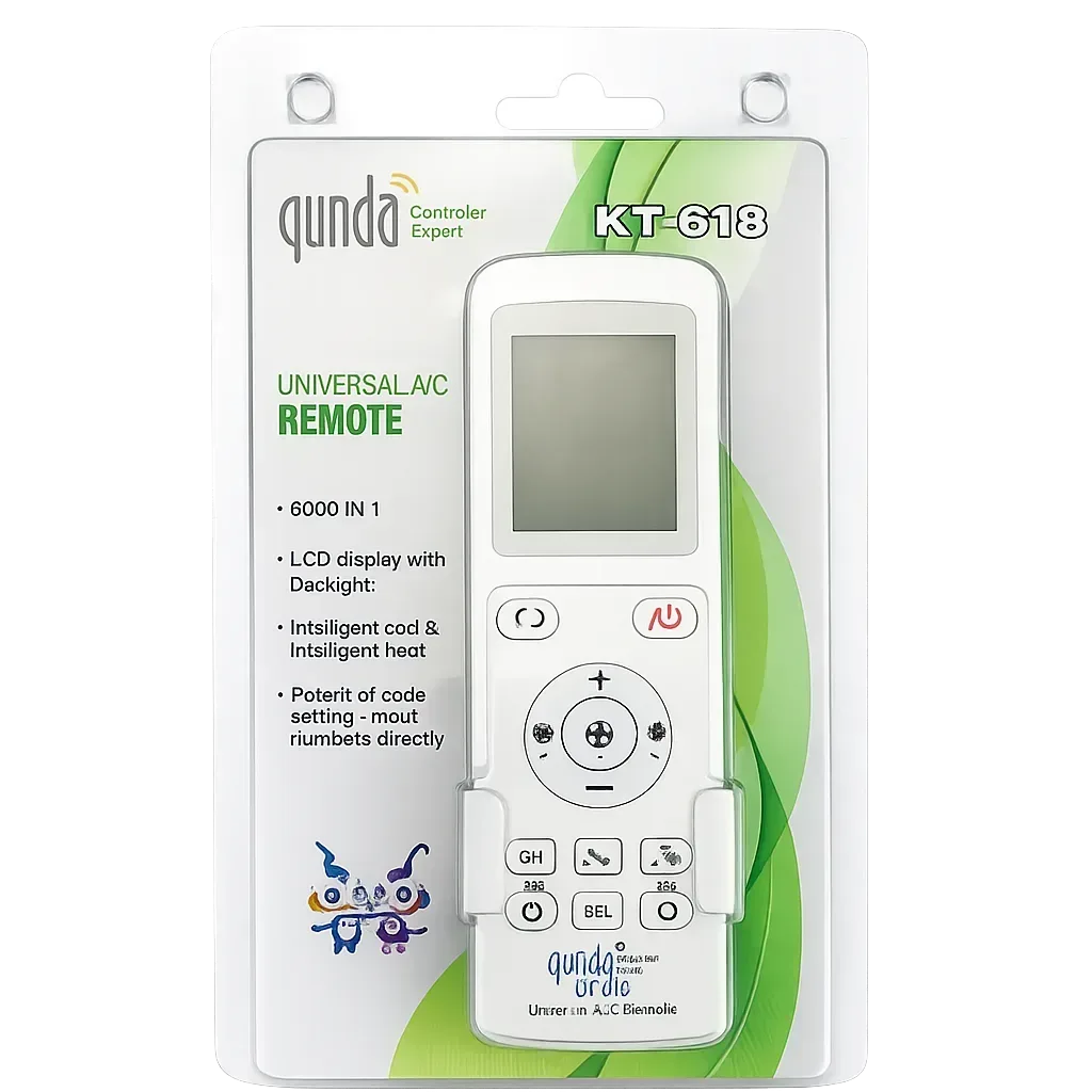 UNIVERSAL AIRCONDITIONER REMOTE CONTROL 6000 IN 1  